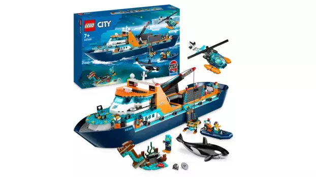 Lego City Арктическое исследовательское судно