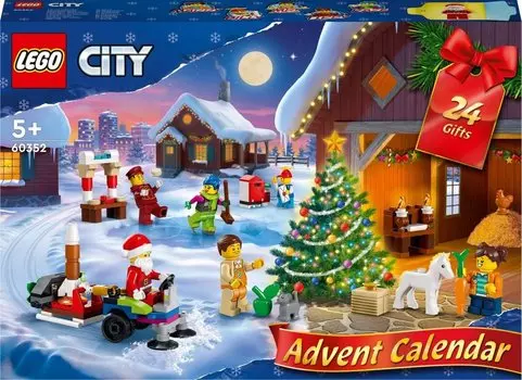 LEGO City, блоки, Адвент-календарь, 60352