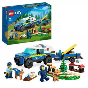 LEGO City, блоки, Дрессировка полицейских собак в полевых условиях, 60369
