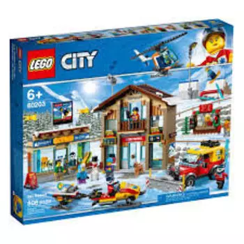 LEGO City, Блоки горнолыжного курорта, 60203