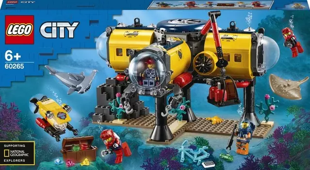 LEGO City, блоки Ocean Explorer Base, 60265