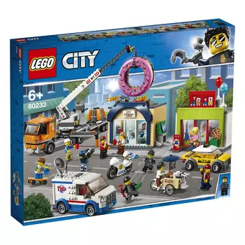 LEGO City, блоки «Открытие магазина пончиков», 60233