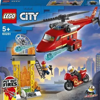 LEGO City, блоки пожарно-спасательного вертолета, 60281