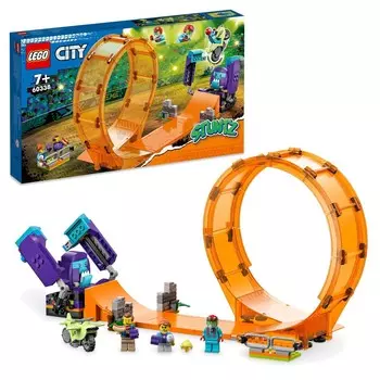 LEGO City, блоки, Stunt Loop и Demolition Shimpanzee, 60338