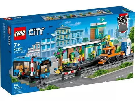 LEGO City, блоки, Железнодорожный вокзал, 60335