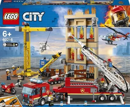LEGO City, кирпичи Пожарная служба города, 60216