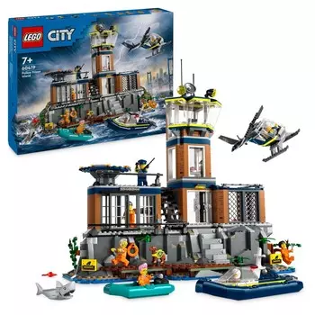 LEGO City, кирпичи, Prison Island Police, 60419