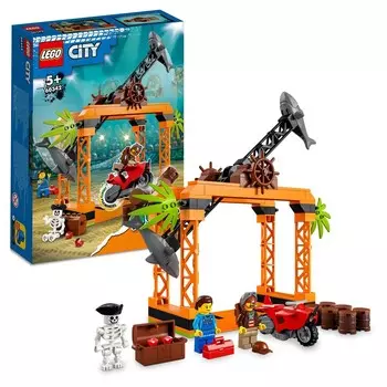 LEGO City, кирпичи, Stunt Challenge: Shark Attack, 60342