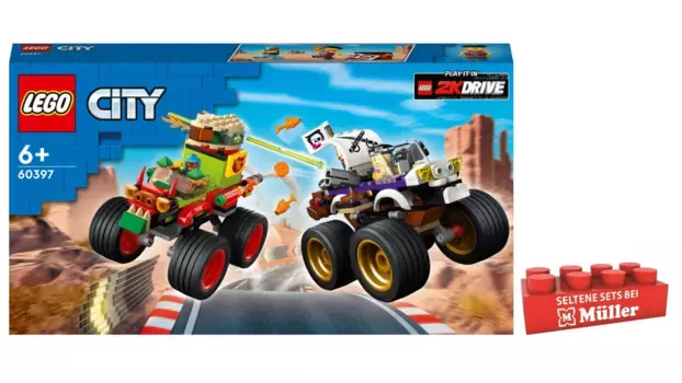 Lego City Комбинированный набор грузовиков-монстров