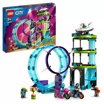 LEGO City, кубики, Extreme Stunt Challenge, 60361