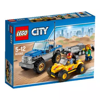 LEGO City, кубики Маленький внедорожник с прицепом, 60082