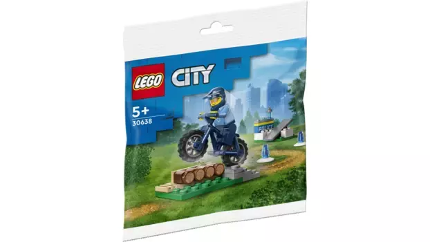 Lego City Обучение полицейских на велосипеде