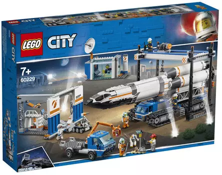 LEGO City, сборка и транспортировка ракеты в космическом порту, 60229 блоков