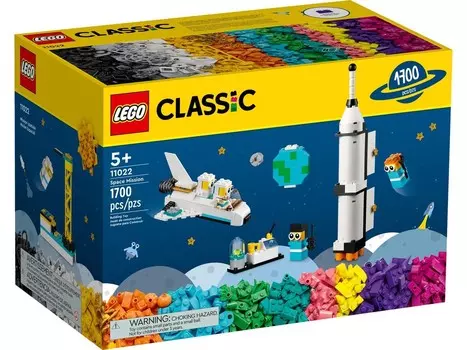 LEGO Classic, блоки, Космическая миссия, 11022