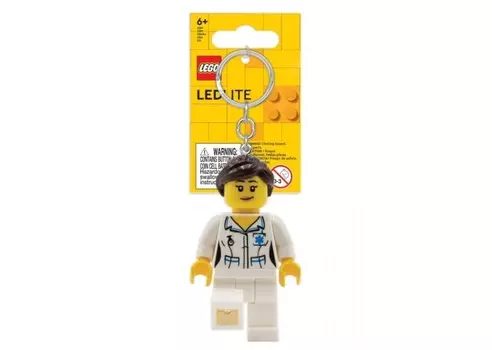 LEGO Classic, Брелок для медсестры с фонариком, Ke186