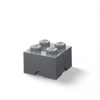 LEGO Classic, Контейнерный кирпич, Brick 4, темно-серый, 40031754