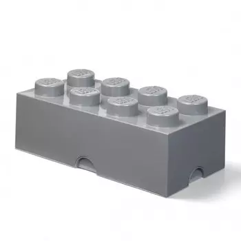 LEGO Classic, Контейнерный кирпич, кирпич 8, темно-серый, 40041754