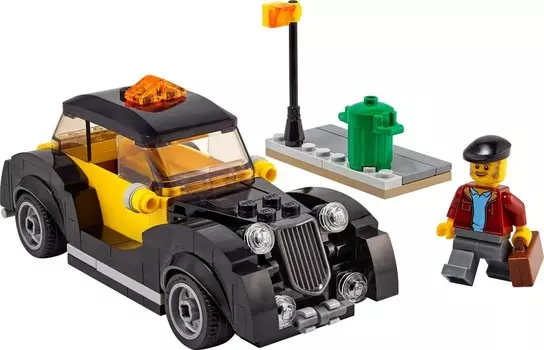 LEGO Classic, кубики, Антикварное такси, 40532
