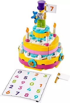LEGO Classic, кубики, набор для дня рождения, 40382
