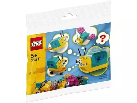 LEGO Classic, кубики, «Собери свою супер улитку», 30563