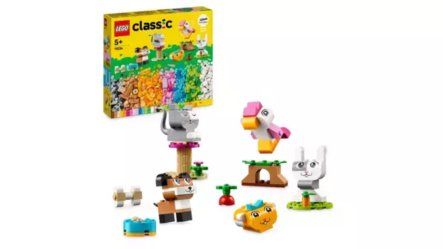 Lego Classic Творческие животные Собери игрушечных животных из этой коробки