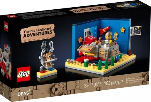 LEGO Classics, кубики, Картон «Приключения американского корабля», 40533