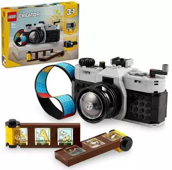 LEGO Creator 3 в 1 — Ретро-камера (31147) БЛОКИ В ПОДАРОК