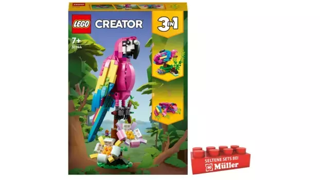Lego Creator 3in1 Набор экзотических розовых попугаев с тремя животными
