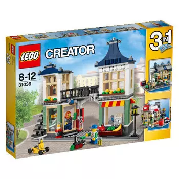 LEGO Creator, блоки «Магазин игрушек и фруктов», 31036