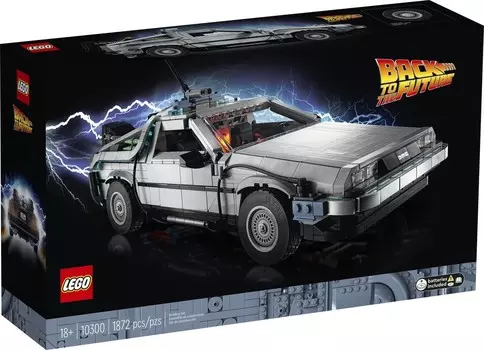 LEGO Creator, блоки, Машина времени Назад в будущее, 10300