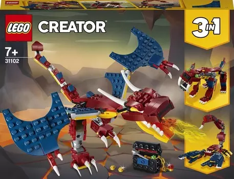 LEGO Creator, блоки Огненного дракона, 31102