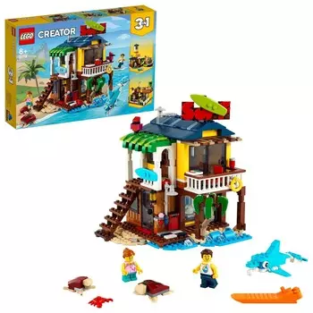 LEGO Creator, блоки «Пляжный домик серфера», 31118