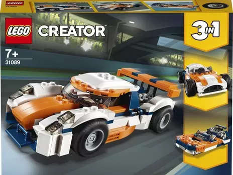 LEGO Creator, блоки Sun Racer, 31089