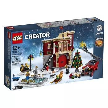 LEGO Creator Expert, блоки «Пожарная станция Зимней деревни», 10263