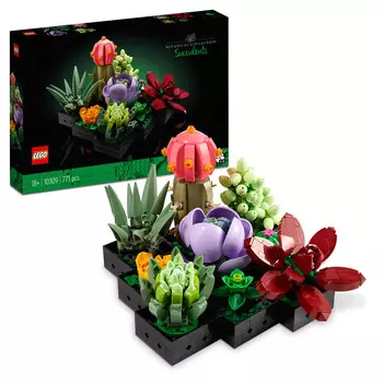 LEGO Creator Expert, Ботанический, блоки, Цветы - Суккуленты, 10309