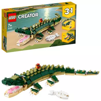 LEGO Creator, Кубики 3 в 1, Крокодил 31121