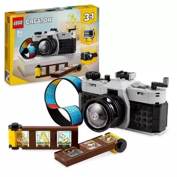LEGO Creator, кубики, фотоаппарат в стиле ретро, 31147