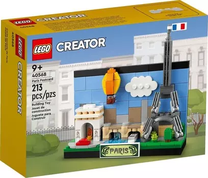 LEGO Creator, кубики, открытка из Парижа, 40568