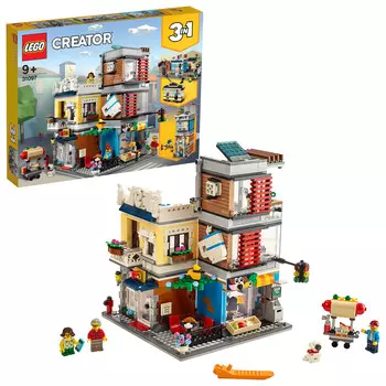 LEGO Creator, кубики Зоомагазин и кафе, 31097