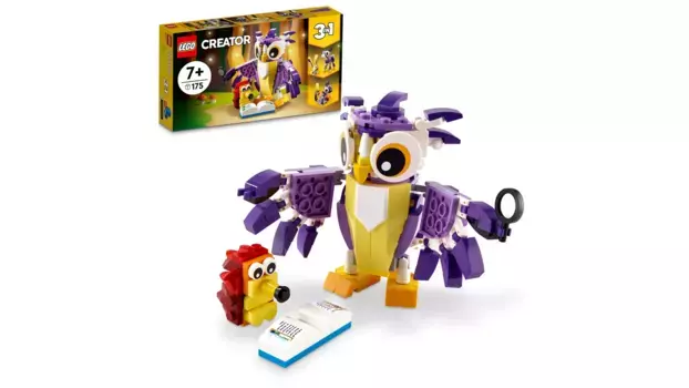 Lego Creator Набор Мифические существа леса 3-в-1 с фигурками животных для сборки