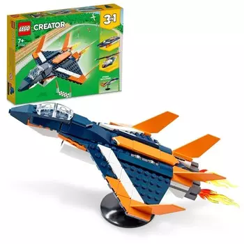 LEGO Creator Сверхзвуковой реактивный самолет 3 в 1, 31126