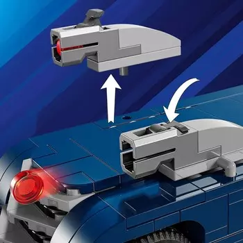 LEGO DC Batman, Бэтмен на Бэтмобиле против Харли Квинн и Мистера Квинна. Фриз, 76274