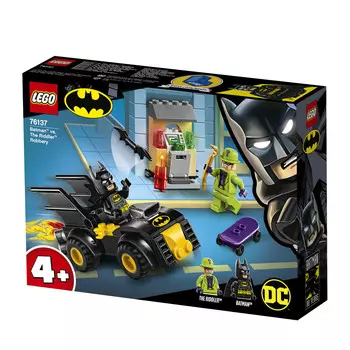 LEGO DC Batman, блоки Бэтмена и Человека-грабителя, пазлы, 76137