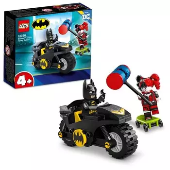 LEGO DC Batman, кубики, Бэтмен против Харли Квинн, 76220
