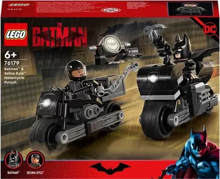 LEGO DC Batman, кубики, «Погоня на мотоцикле Бэтмена и Селины Кайл», 76179