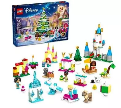 LEGO Disney Princess, блоки, Адвент-календарь 2024, 43253