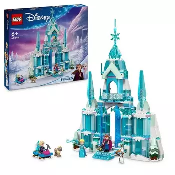LEGO Disney Princess, блоки, Ледовый дворец Эльзы, 43244
