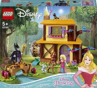 LEGO Disney Princess, блоки «Лесная хижина Авроры», 43188