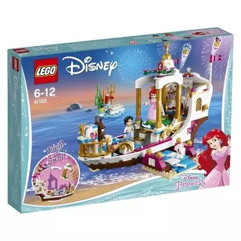 LEGO Disney Princess, блоки «Праздничная лодка Ариэль», 41153