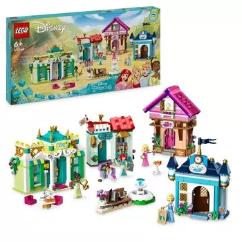 LEGO Disney Princess, блоки, Приключения принцесс Диснея на рынке, 43246